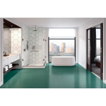 RHYTHM - 11X13, WHITE PATTERN, MATTE